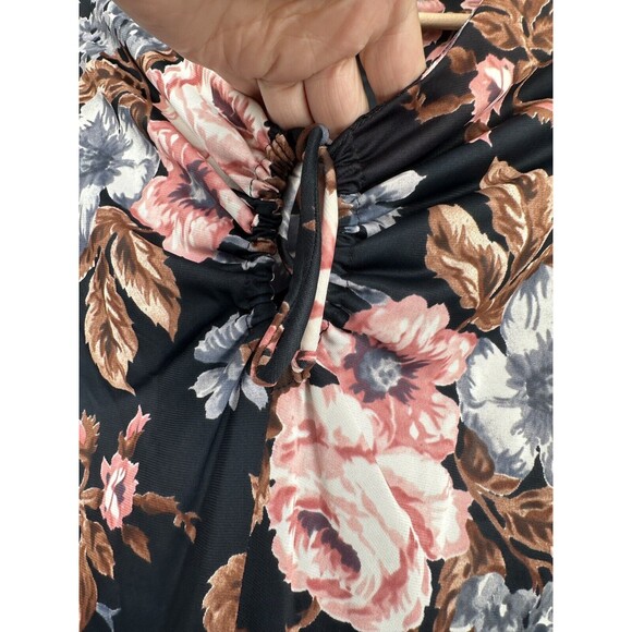 1970s "Sunday's Child, California" Pyschedelic‎ Maxi Dress M - Picture 10 of 15